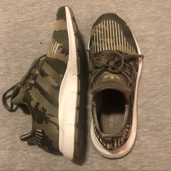 adidas Shoes | Camo Adidas Sneakers Swift Running Shoe | Poshmark
